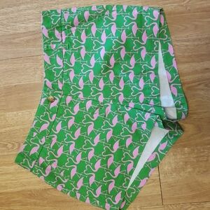 NWT Macbeth Collection flamingo shorts size small